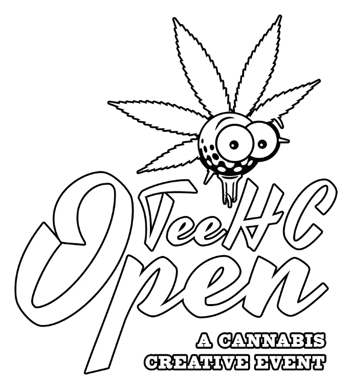 TeeHC Open Logo. Sponsor of Cannabis Center of Excellence.