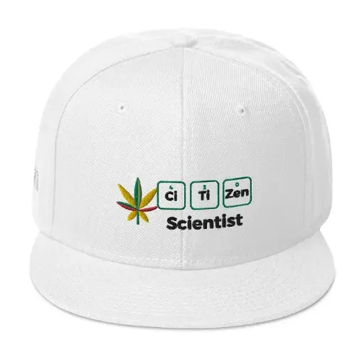 Snapback Hat: Citizen Scientist Rasta - Cannabis Center of Excellence